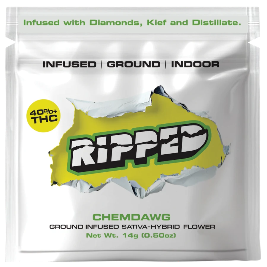 RIPPED Chem Dawg 14g infused flower bag